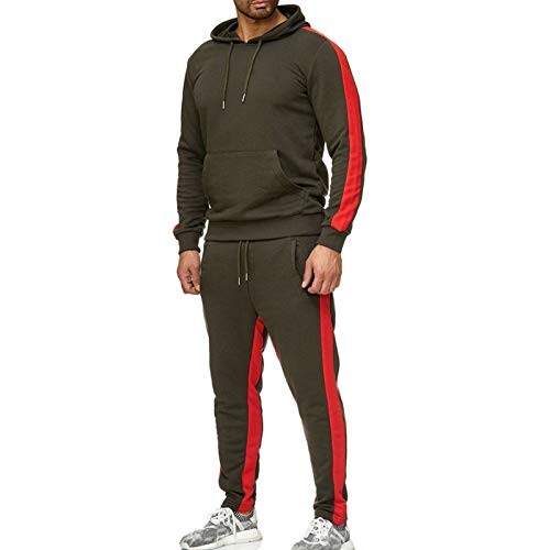 Overdose Sudadera con Capucha Otoño Casual Moda Conjunto De Manga Larga Sports Fitness Traje De Boxeo De Levantamiento De Pesas De Fútbol Set De Artes Marciales Bruce Lee Chándal De Traje Deportivo