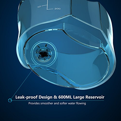 Ovonni Irrigador Dental Profesional, 7 Boquillas Intercambiables, 10 Ajustes de Presión, 600 ML de Gran Tanque de Agua, Recomendado por Dentistas y Médicos de Higiene Bucal, Cuidado Familiar