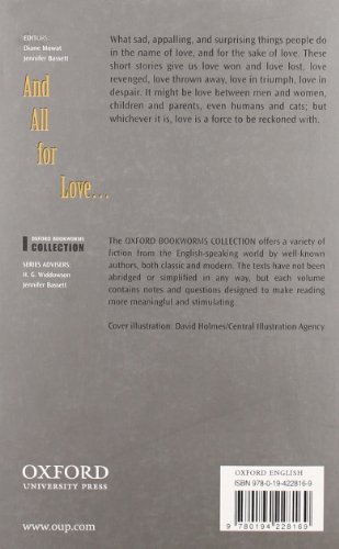 Oxford Bookworms Collection. and All for Love: Short Stories
