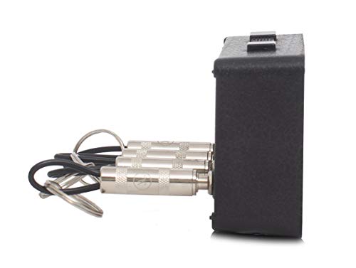 P Pluginz Marshall JCM800 Estándar Jack estante montado en la pared V2.0- amplificador de guitarra titular de la clave Incluye 4 Guitarra Plug llaveros y kit de montaje en pared