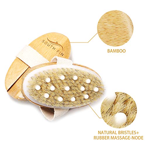 P Prettyia 5 Pcs Set de Cepillos de Cuerpo para Eliminar Celulas Muertas de Pieles Comodo