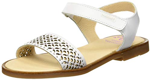 Pablosky, Sandalias-Niña para Niñas, Blanco, 25 EU