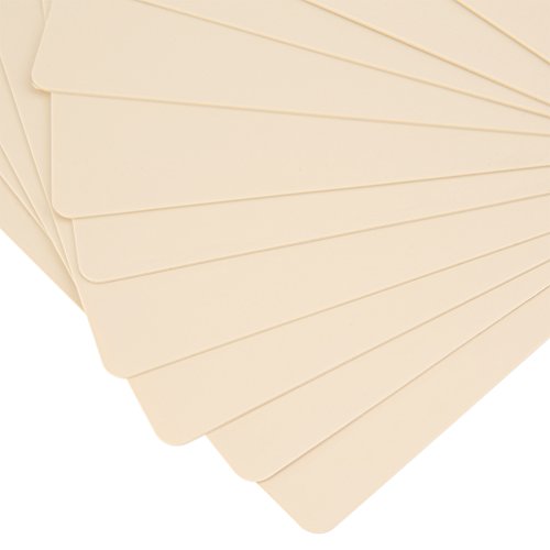 Pack 10 alfombrillas de piel sintética para práctica de tatuajes. 19x14cm x 1mm