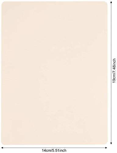 Pack 10 alfombrillas de piel sintética para práctica de tatuajes. 19x14cm x 1mm