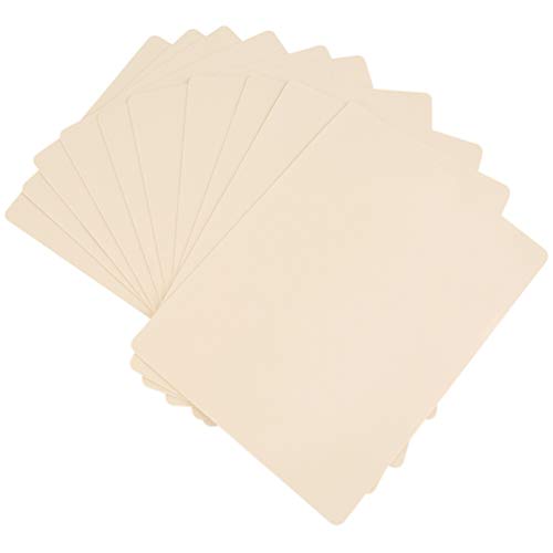 Pack 10 alfombrillas de piel sintética para práctica de tatuajes. 19x14cm x 1mm