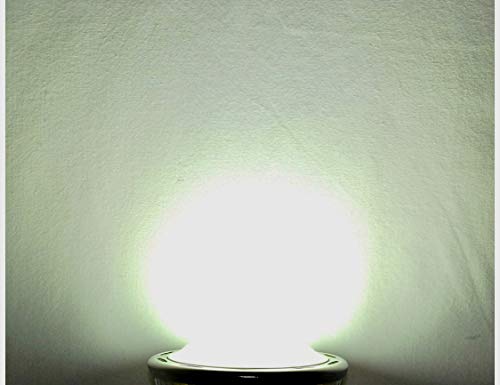 Pack 10x GU10 LED 7W potentisima. Halogeno LED 680 lumenes reales - Recambio bombillas 60W (Blanco frio 6500k)