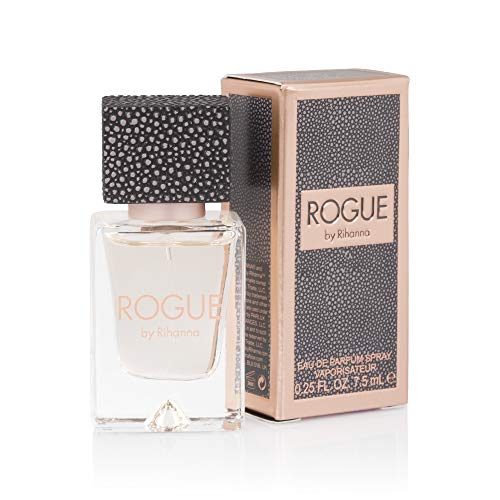 Pack 24 perfumes miniaturas originales de mujer como detalles para bodas colonias Rihanna Rogue Eau de parfum 7,5 ml. spray personalizados para regalar invitados primera comunión y bautizo