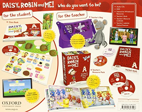 Pack Daisy, Robin & Me! Level A. Class Book (Red Color) (Daisy, Robin and Me!) - 9780194807418
