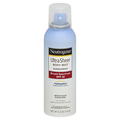 Pack de 2 Spray Neutrogena bruma corporal protector solar, SPF 30, 147 ml