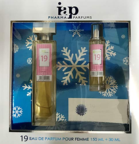 Pack de perfume 150 ml + 30 ml iap perfume nº 19 eau de parfum mujer estuche de regalo