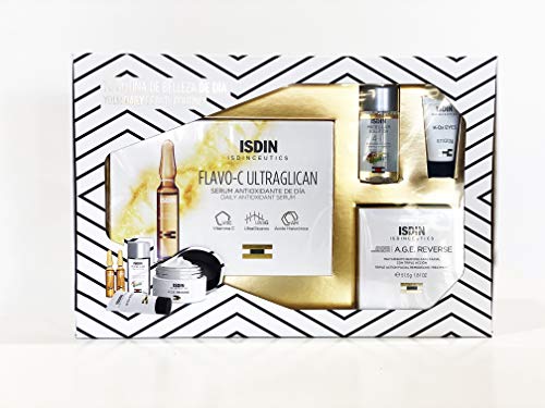 PACK ISDINCEUTICS BEAUTY DAILY ROUTINE (Isdinceutics Flavo-ultraglican+Isdinceutics A.G.E Reverse)