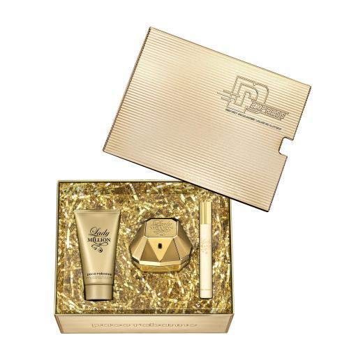 Paco Rabanne Lady Million Lote 3 Pz 0.1 g