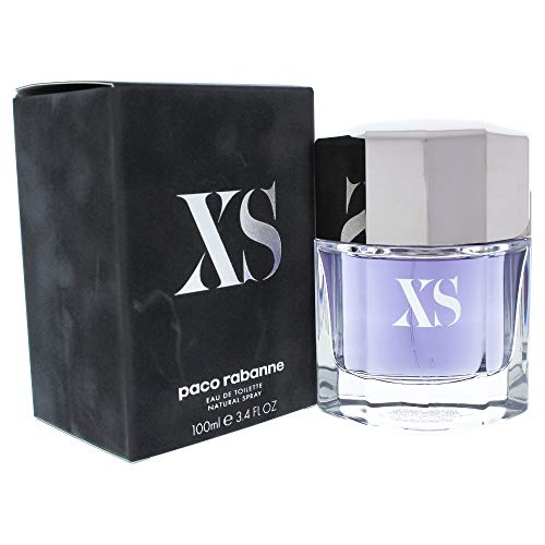 Paco Rabanne XS 100ml eau de toilette Hombres - Eau de toilette (Hombres, 100 ml, Envase no recargable, Bergamota, Menta, Wild mint, Bergamot, Cilantro, Geranio)