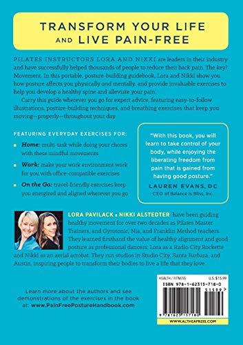 Pain-Free Posture Handbook: 40 Dynamic Easy Exercises to Look and Feel Your Best