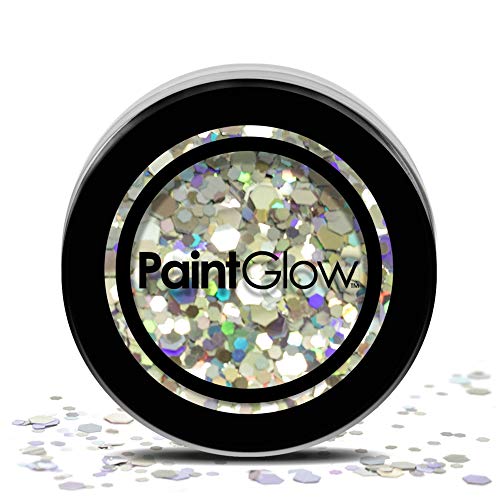Paintglow - Chunky Glitter Colours - Individual Shakers (Disco Fever) - 1 unidad