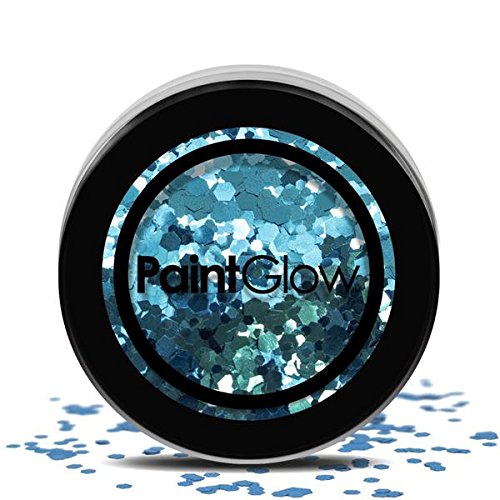 Paintglow - Chunky Glitter Colours - Individual Shakers (Kaleidoscope) - 1 unidad
