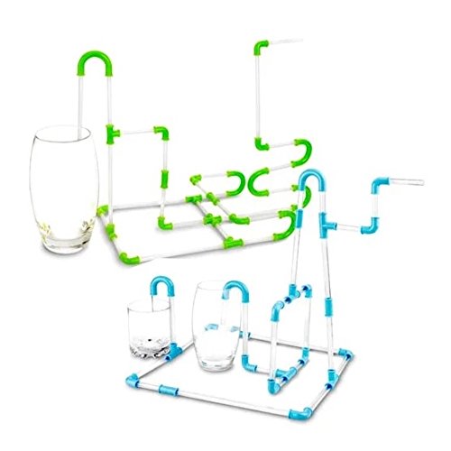 Pajitas DIY Creative y divertido juefo de beber para niños, 21 piezas pajas