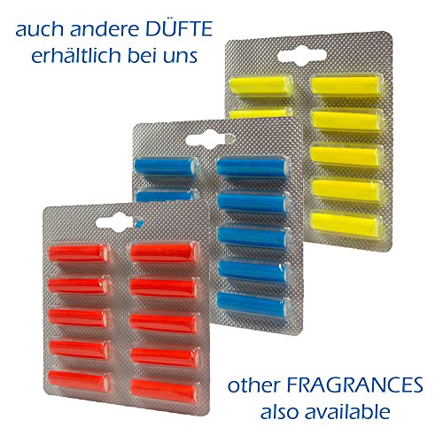 PakTrade Fragancia Ocean Fresco - 10 AMBIENTADORES para ASPIRADORA SANG, Smart Vac, Shark, STECA, Seaway, SOTECO, Silva, Swan, Saphir, SMC, SHIVAKI, STIHL, SP, SIMPA