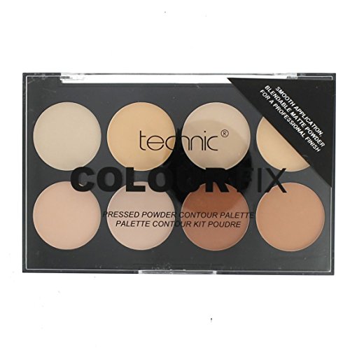Paleta de polvo de contorno prensado «Colour Fix» de Technic