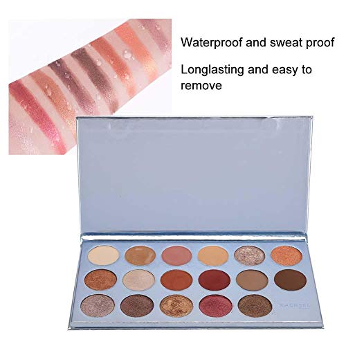 Paleta de sombras de ojos, 17 colores Paleta de sombras de ojos mate Sombra de ojos Maquillaje profesional Comestic Tool