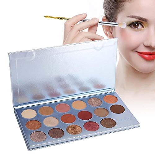 Paleta de sombras de ojos, 17 colores Paleta de sombras de ojos mate Sombra de ojos Maquillaje profesional Comestic Tool