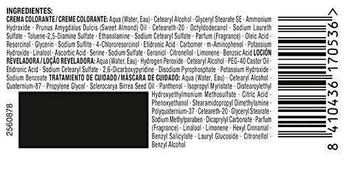 Palette Intense Cream Coloration Intensive Coloración del Cabello 5 Castaño Claro - Pack de 3