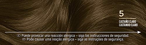 Palette Intense Cream Coloration Intensive Coloración del Cabello 5 Castaño Claro - Pack de 3