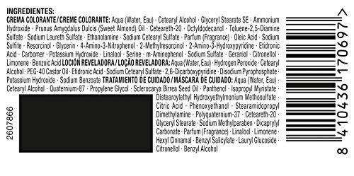Palette Intense Cream Coloration Intensive Coloración del Cabello, 5.68 Castaño Rojizo - Pack de 3