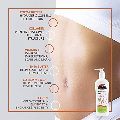 Palmer's - Manteca de cacao fórmula reafirmante para la piel, 315 ml