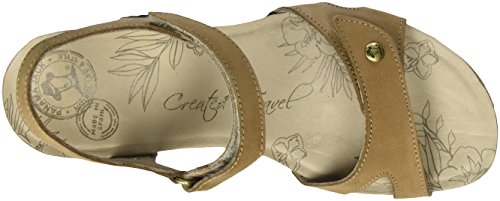 Panama Jack Julia Basics, Sandalia con Pulsera para Mujer, Gris (Taupe B3), 39 EU