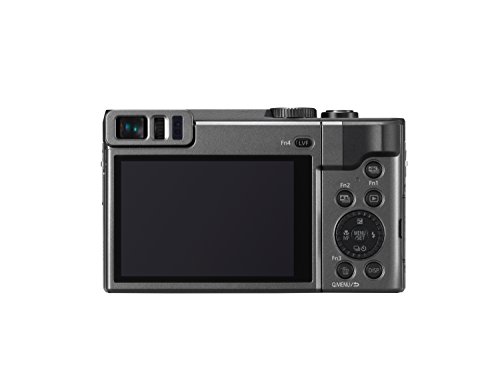 Panasonic Lumix DC-TZ90 - Cámara Compacta de 20,3 MP (Super Zoom, 10fps, Objetivo F3.3-F6.4 de 24-720mm, Zoom de 30X, Pantalla Abatible, 4K, Wifi, RAW), Color Plata