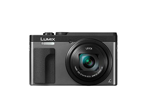 Panasonic Lumix DC-TZ90 - Cámara Compacta de 20,3 MP (Super Zoom, 10fps, Objetivo F3.3-F6.4 de 24-720mm, Zoom de 30X, Pantalla Abatible, 4K, Wifi, RAW), Color Plata