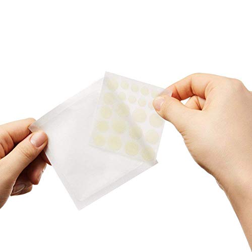 PanDaDa - Parche para vendajes de absorción hidrocoloide, transparente y sin dolor, para acné