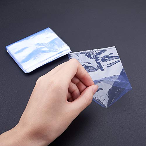 PandaHall 600 Unidades de 3 tamaños Transparentes retráctiles Bolsas de Envoltura termorretráctiles para Envolver Bombas de baño, Regalos pequeños, jabones de Regalo caseros y Botellas de Maquillaje