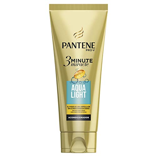 Pantene 3 Minute Miracle Aqualight, Para Pelo Graso - 200 ml