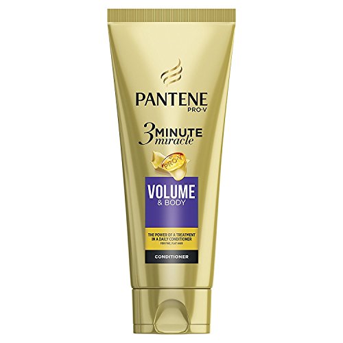 Pantene - Acondicionador de volumen y cuerpo, 3 minutos, 200 ml