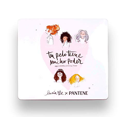 Pantene Caja Lucia Be - Pack de Champú, Mascarilla y Ampollas Rescate, Repara y Protege