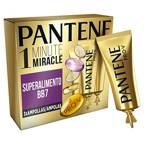 Pantene Pro-V Superalimento Ampollas Rescate - 45 ml, paquete con 3 unidades