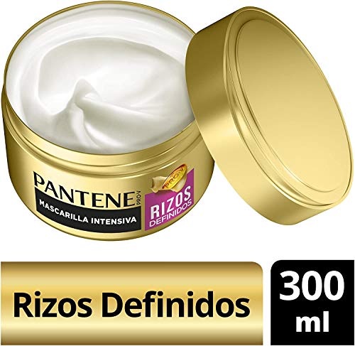 Pantene Rizos Definidos Mascarilla Hidrata para Conseguir Unos Rizos Sedosos y Definidos - 300 ml