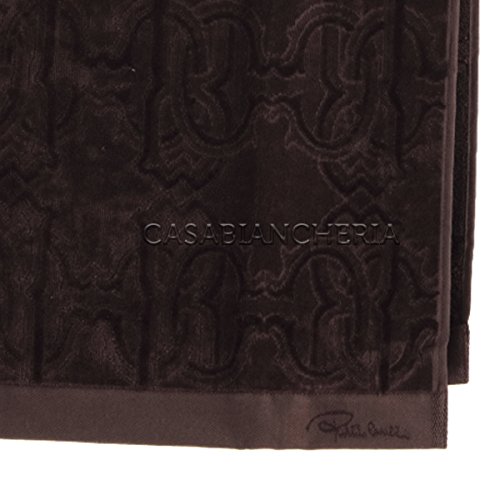 Par toallas Roberto Cavalli Home Logo Brown