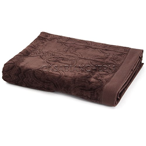 Par toallas Roberto Cavalli Home Logo Brown