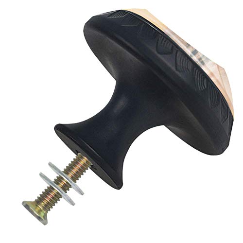 para cajones de la cómoda Oficina en el hogar Cocina Armario Puerta Perillas del gabinete Gato Animal Amarillo Lindo Pájaros de vidrio Cajón Tiradores Manija Armario Herrajes