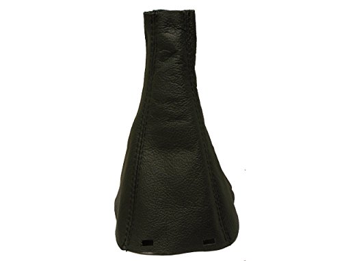 Para SAAB93 9-3 (2002-2015) Funda para Palanca de Cambio 100% Piel Color Negro