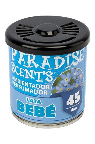 Paradise PER80133 Perfumador Lata Bebe, Color Azul, 100 gr