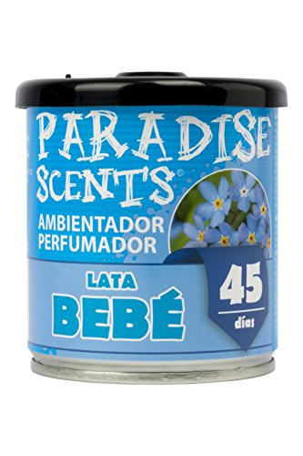 Paradise PER80133 Perfumador Lata Bebe, Color Azul, 100 gr
