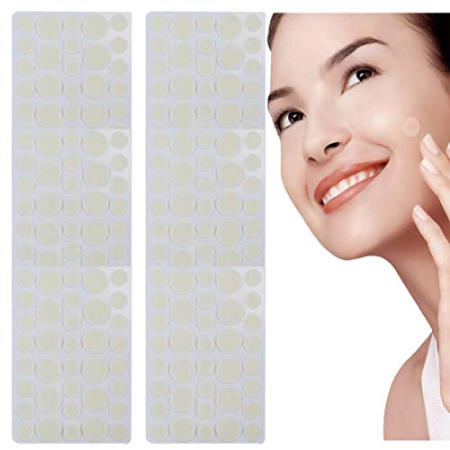 Parches Acne,ROBERT 216 pcs Parches Granos, Acné Hidrocoloide para Tratamiento de Espinilla, 3 size.