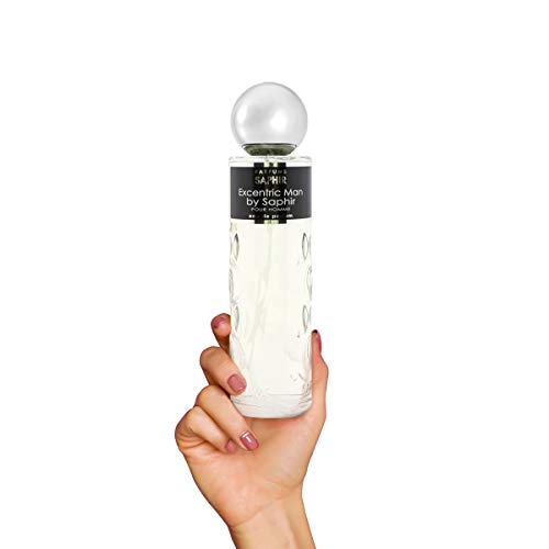 PARFUMS SAPHIR Excentric Man - Eau de Parfum con vaporizador para Hombre - 200 ml