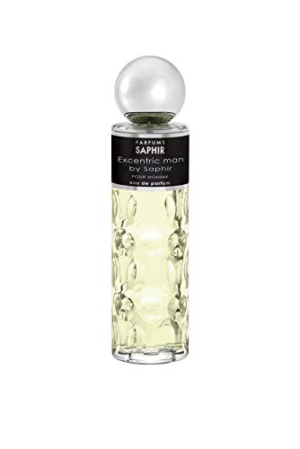 PARFUMS SAPHIR Excentric Man - Eau de Parfum con vaporizador para Hombre - 200 ml