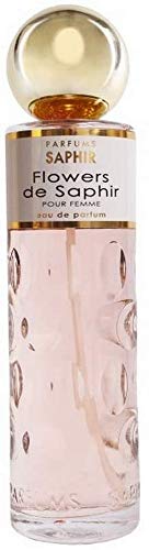 PARFUMS SAPHIR Flowers de Saphir - Agua de Parfum con vaporizador para Mujer - 200 ml