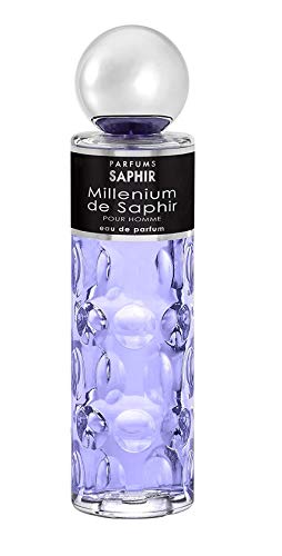 PARFUMS SAPHIR Millenium - Eau de Parfum con vaporizador para Hombre - 200 ml (8424730017343)
